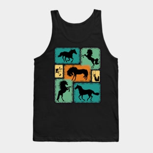 Haflinger Pony Horses Collection Tank Top